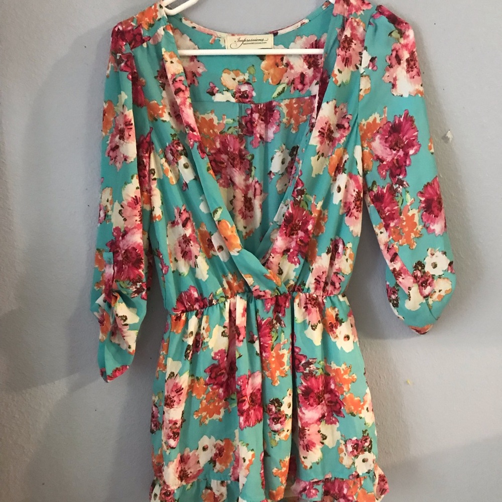 Floral romper